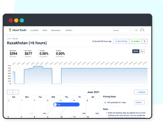 screenshot of Host Tools